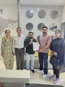 Armaan Dhull — visa granted