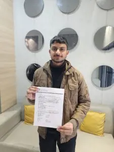 Kartik Saga — visa granted