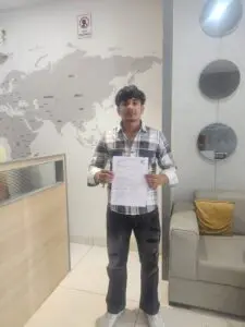 Vikas — visa granted
